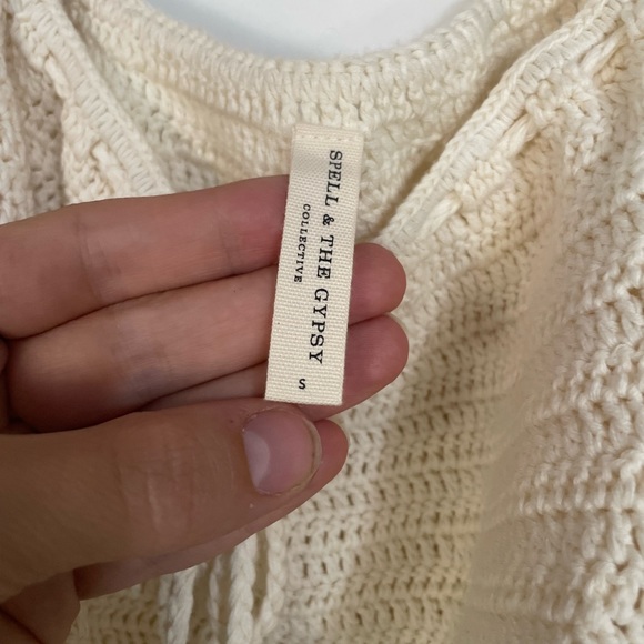 SOLD Spell Let The Sunshine In Crop Rainbow Small - Picture 9 of 11